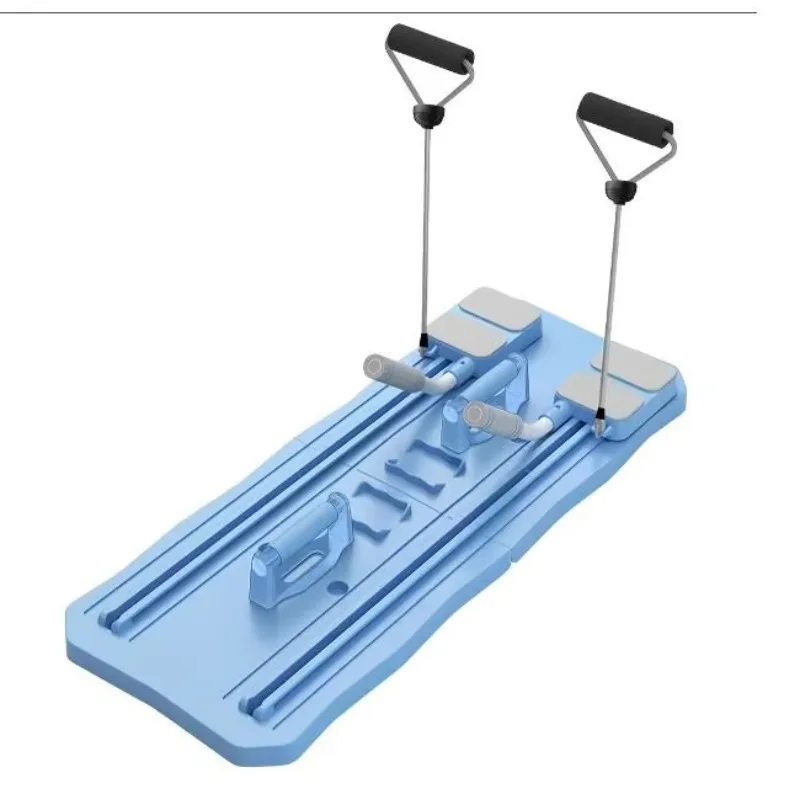 HOME PILATES 居家滑軌訓練板|核心雕塑・全身拉伸燃脂・臀腿線條|雙阻力拉繩可調可拆